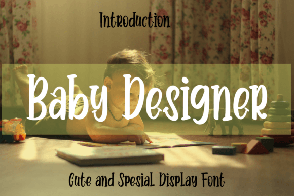 Baby Designer: A Softly Scripted Font for Editorial Mood
