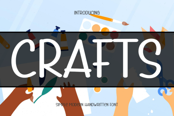 Crafts: A Modern Display Font for Real Branding Projects