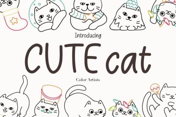 Cute Cat Font: The Friendly Script for Digital Design