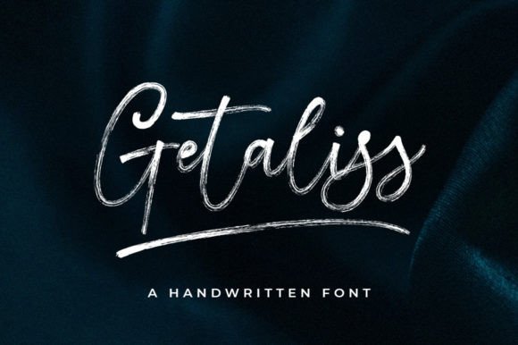 Getaliss: A Casual Script Font Built for Digital Interfaces