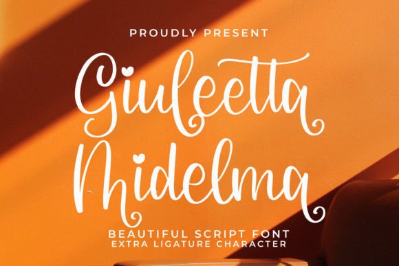 Giuleetta Midelma: A Versatile Script Font for Digital Design