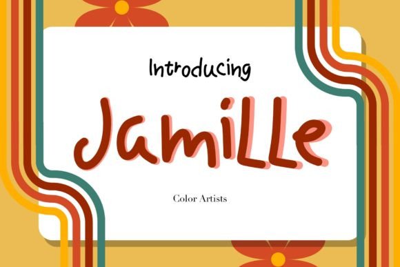 Jamille Font: Adding a Layer of Sophistication to Digital Layouts
