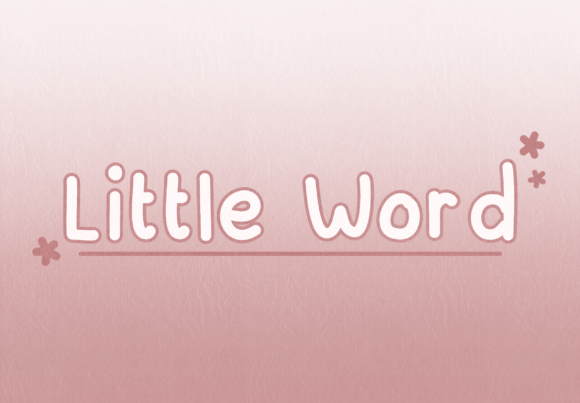 Little Word: The Minimal Font for Modern Digital Marketing