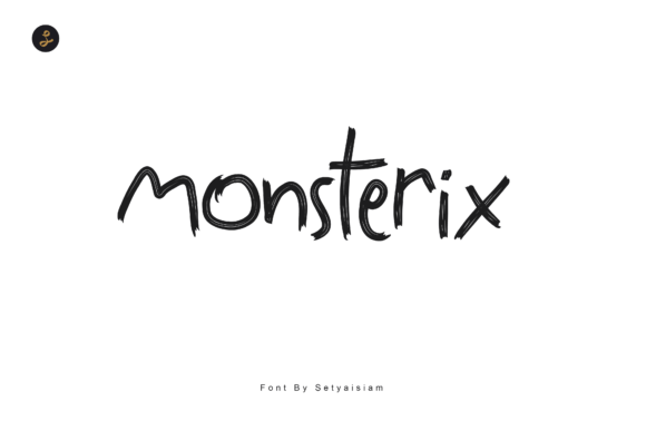 Monsterix: A Bold Script Amp Font for the Unapologetic Designer