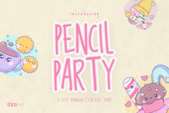 Pencil Party: A Warm Handwritten Font for Your Digital Brand