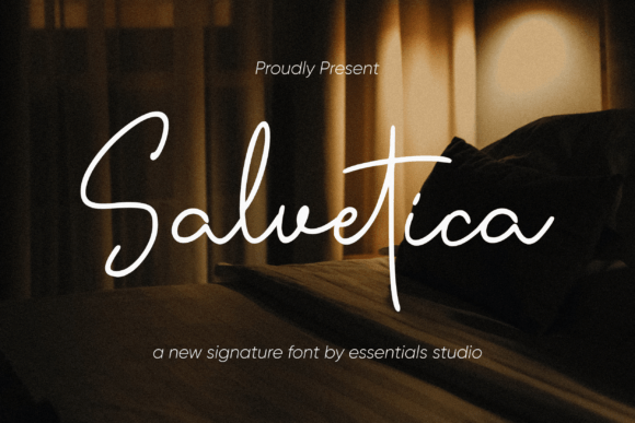 Salvetica: A Handwritten Font That Elevates Digital Design