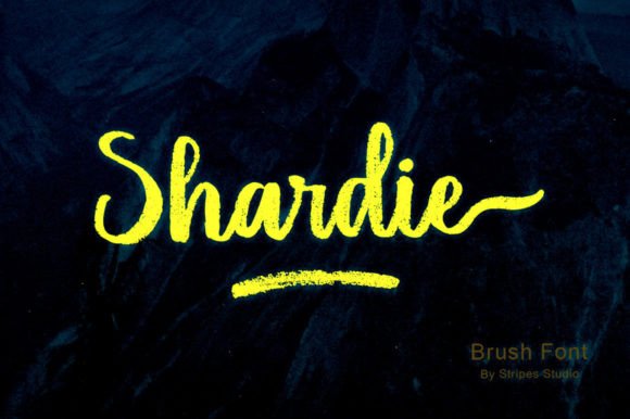 Shardie: A Font That Captures the Charm of Handwritten Editorial Design