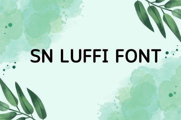 Sn Luffi: The Craft-Friendly Script Font for Modern Design