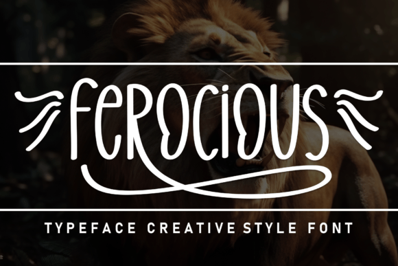 The Ferocious Typeface: A Bold Statement for Editorial Design