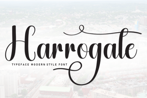 The Harrogate Font: A Timeless Asset for Editorial Design