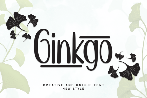 Unleash Creativity with Ginkgo, the Font Inspired by Nature