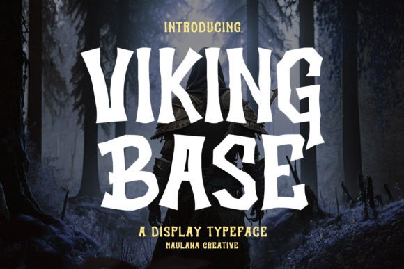 Viking Base: A Bold Font for Editorial Confidence